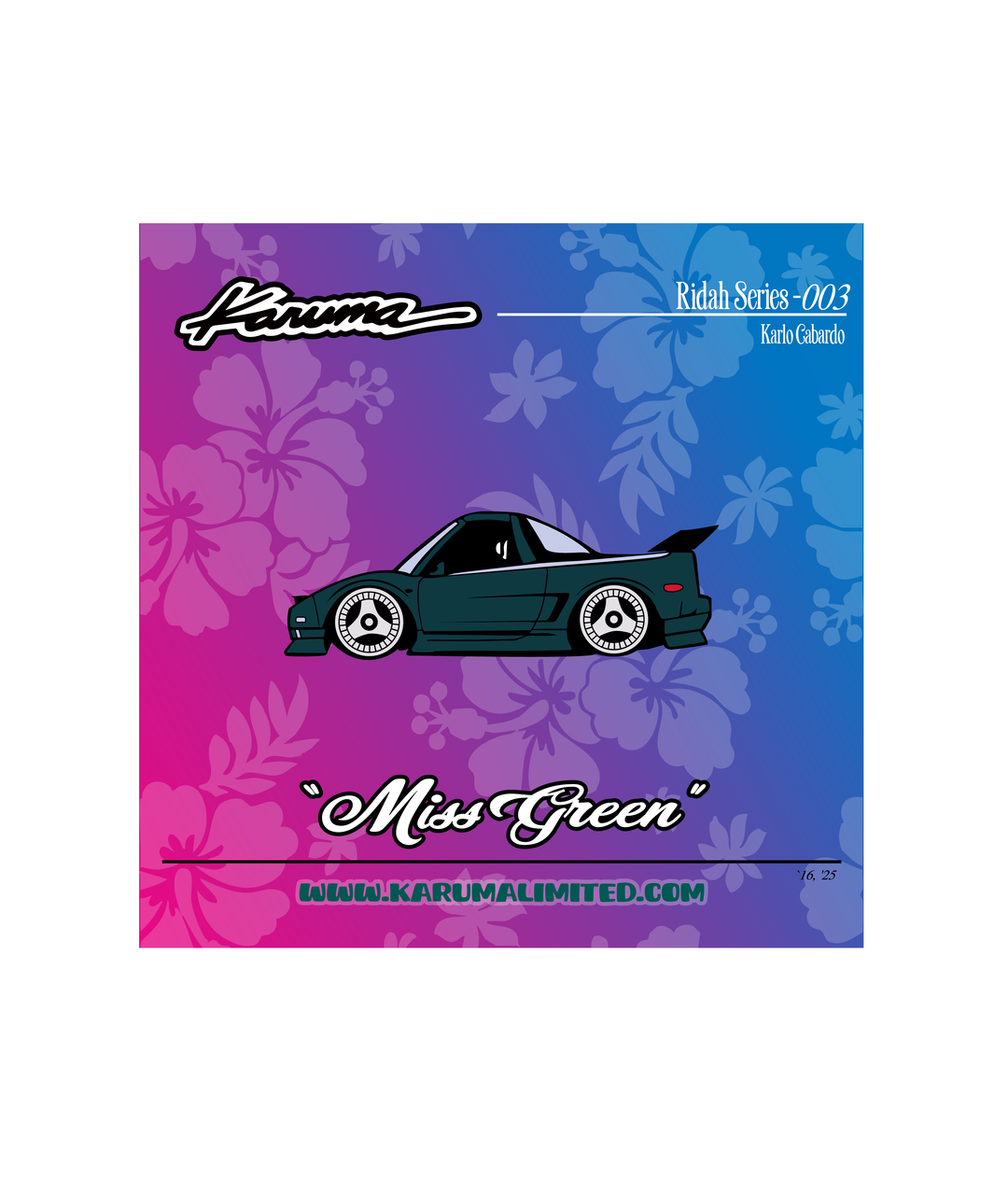 NSX "Miss Green" PIN