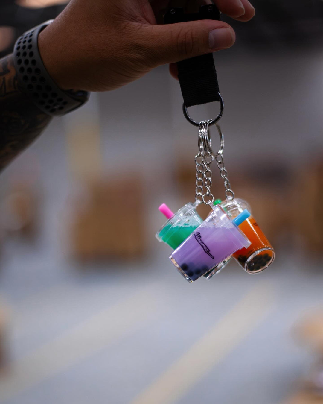 BOBA KEYCHAIN