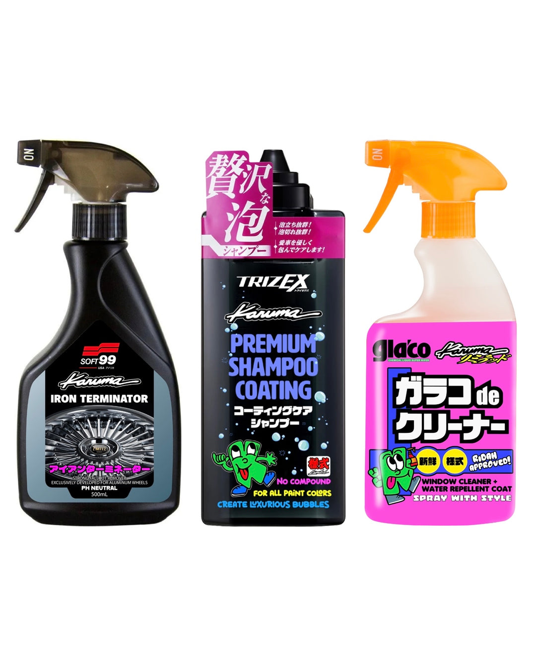 CAR DETAILING PRODUCTS COLLAB WITH SOFT99