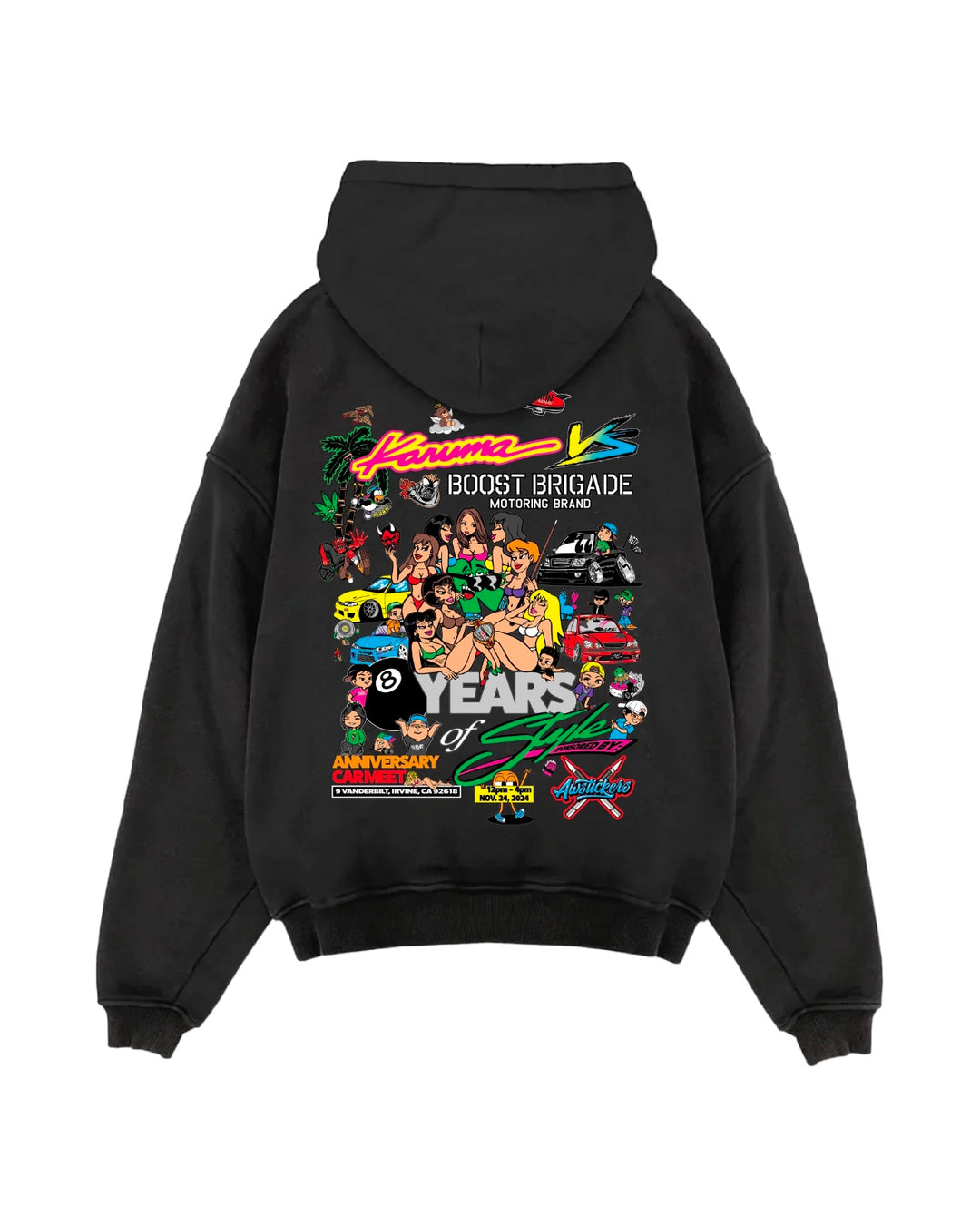 8th YEAR ANNIVERSARY HOODIE