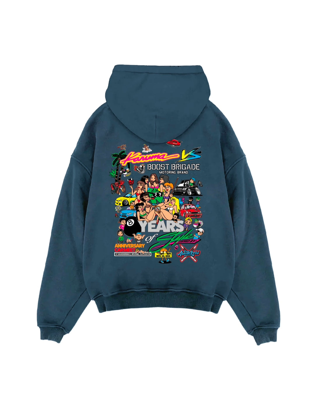 8th YEAR ANNIVERSARY HOODIE