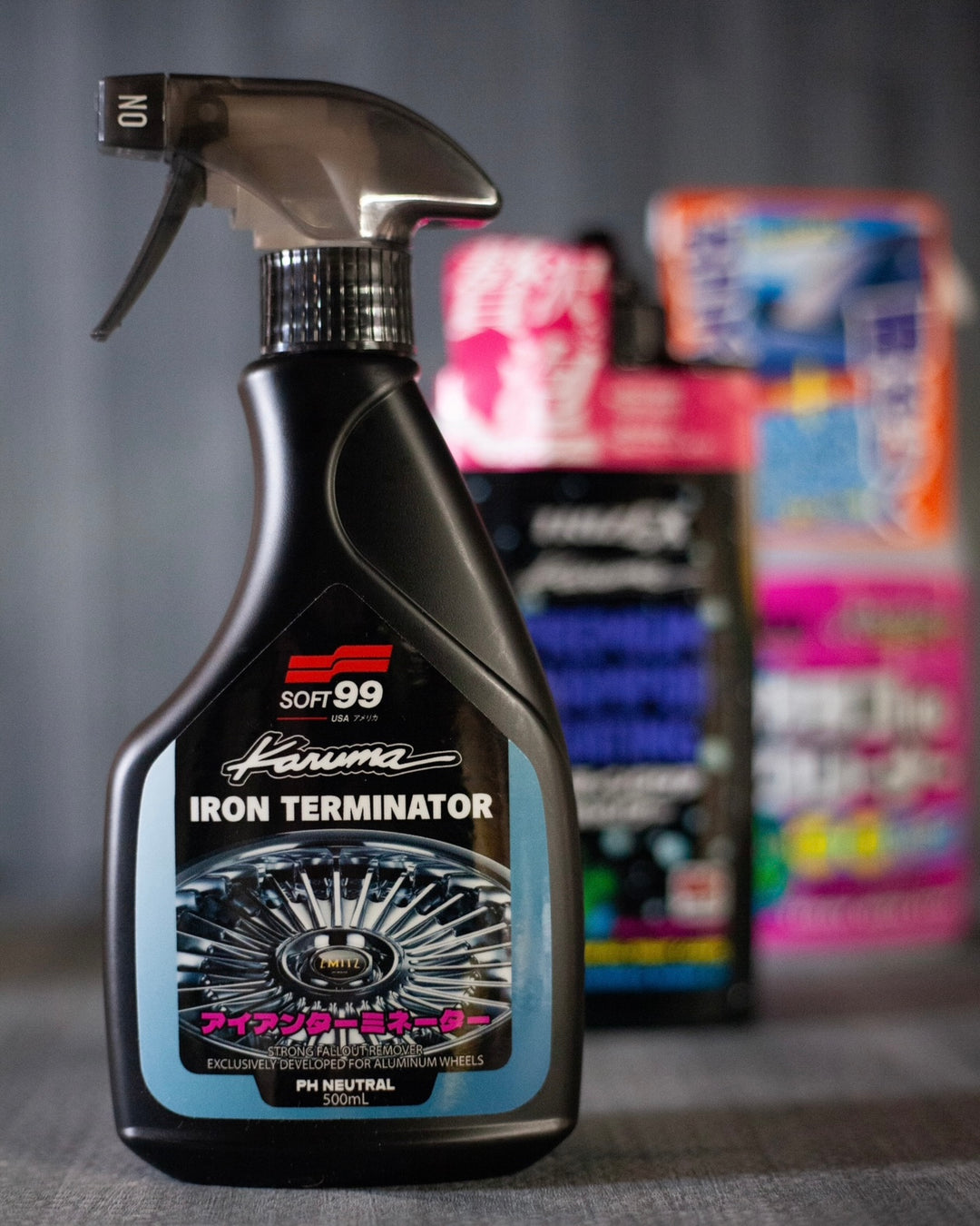 CAR DETAILING PRODUCTS COLLAB WITH SOFT99