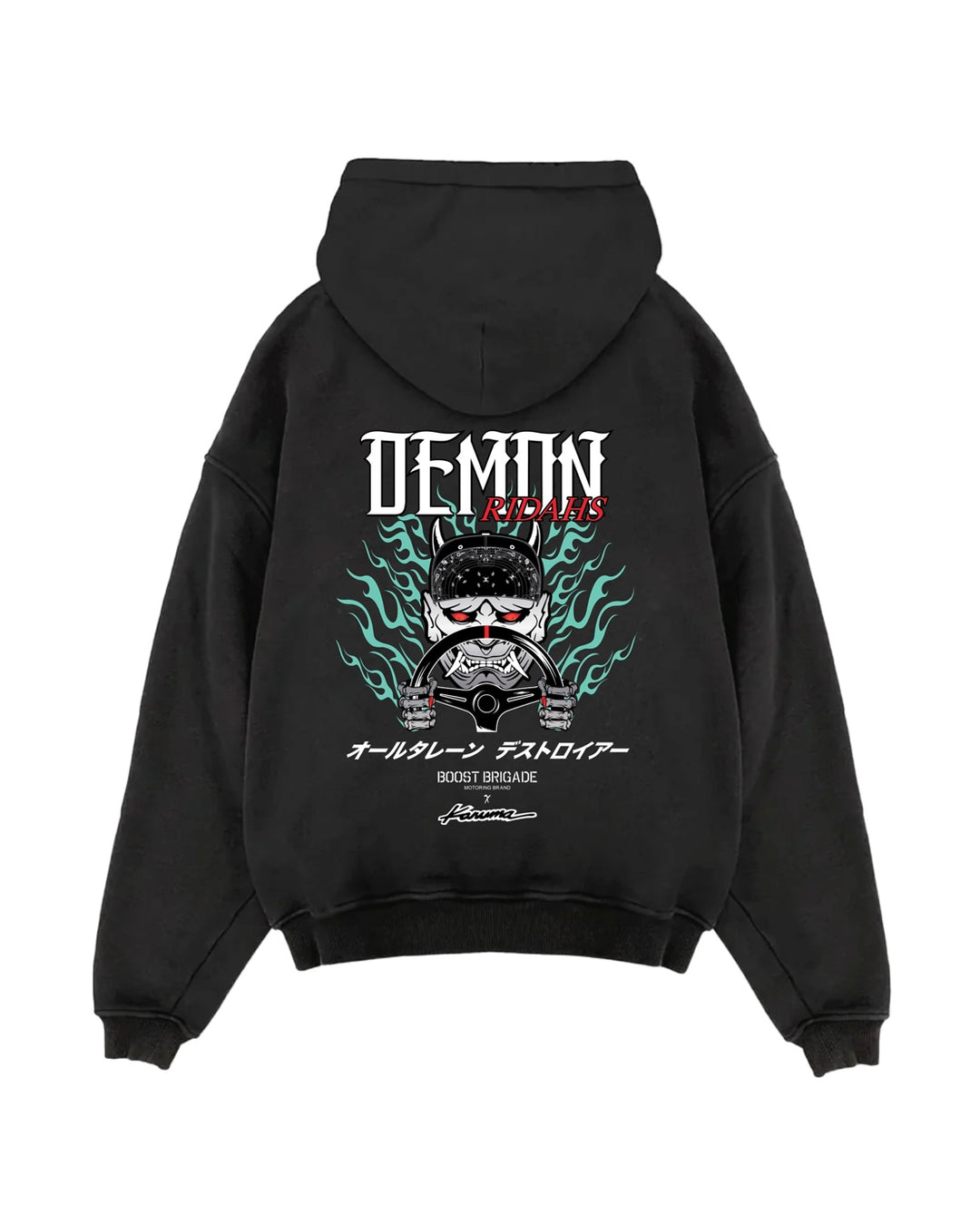 DEMON RIDAHS PULLOVER HOODIE