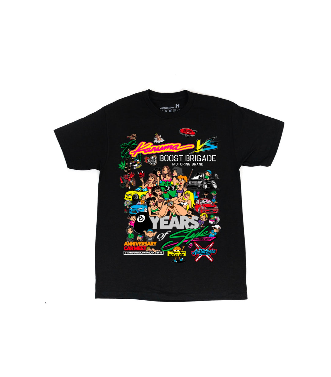 8th YEAR ANNIVERSARY TEE