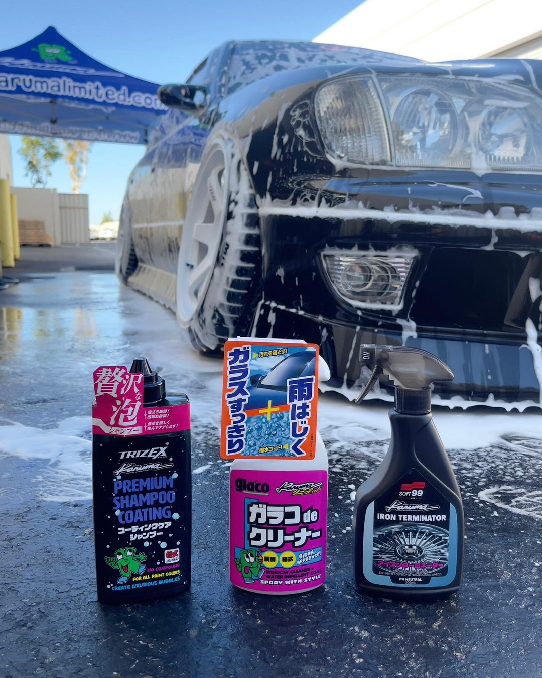 CAR DETAILING PRODUCTS COLLAB WITH SOFT99