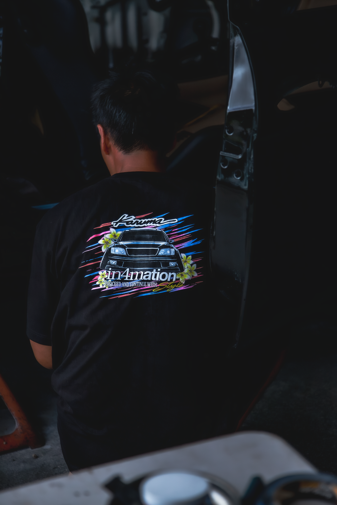 KARUMA X IN4MATION CROSSBONES TEE