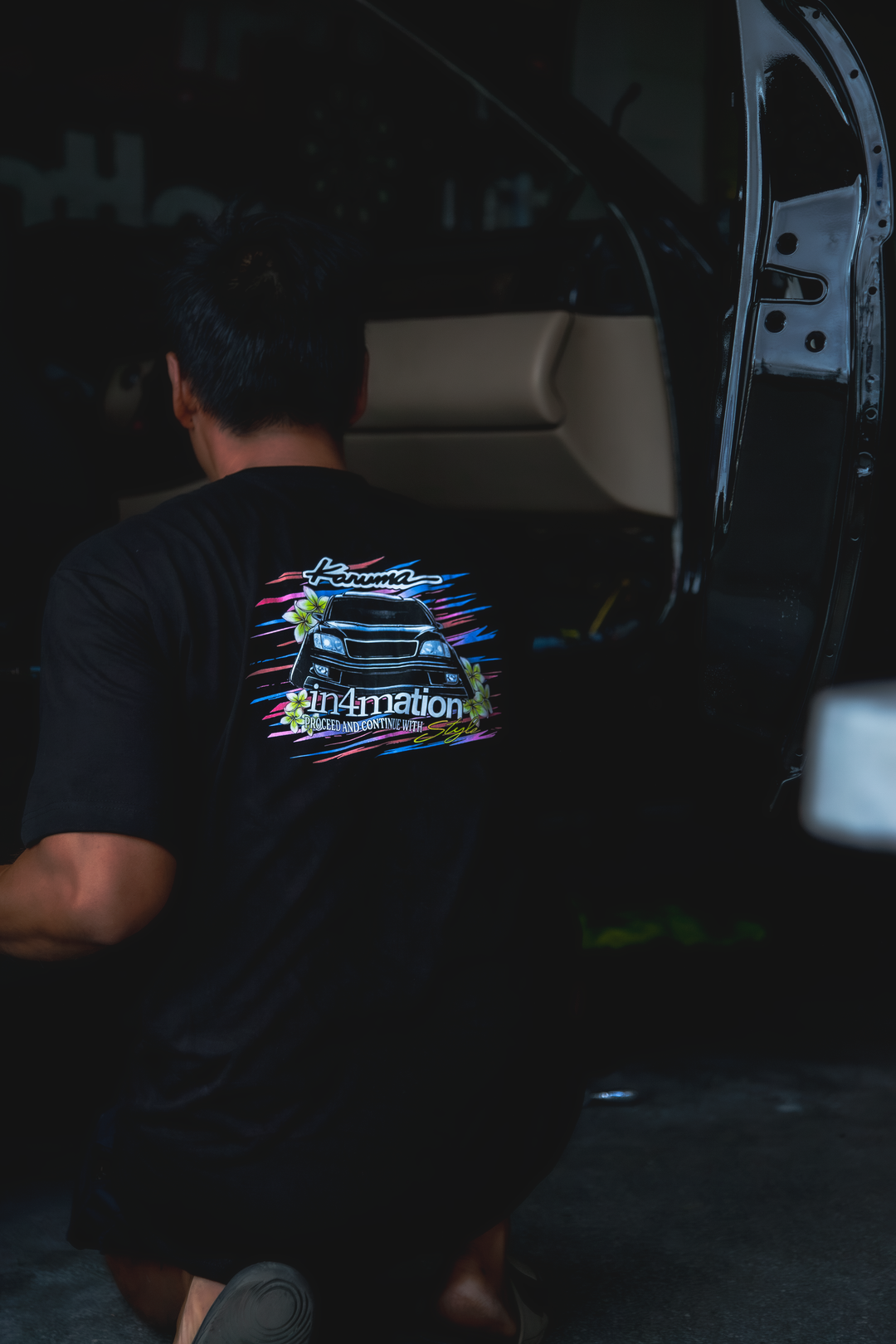 KARUMA X IN4MATION CROSSBONES TEE
