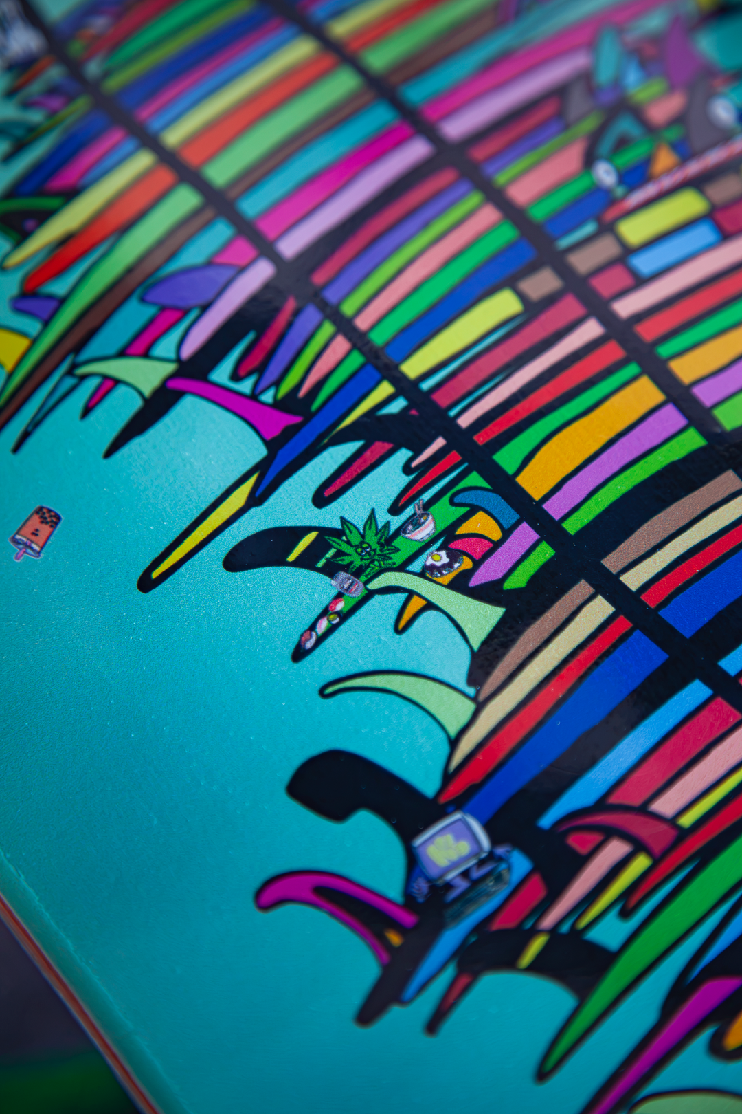 IN4MATION X KARUMA SURF STACK SKATEBOARD DECK