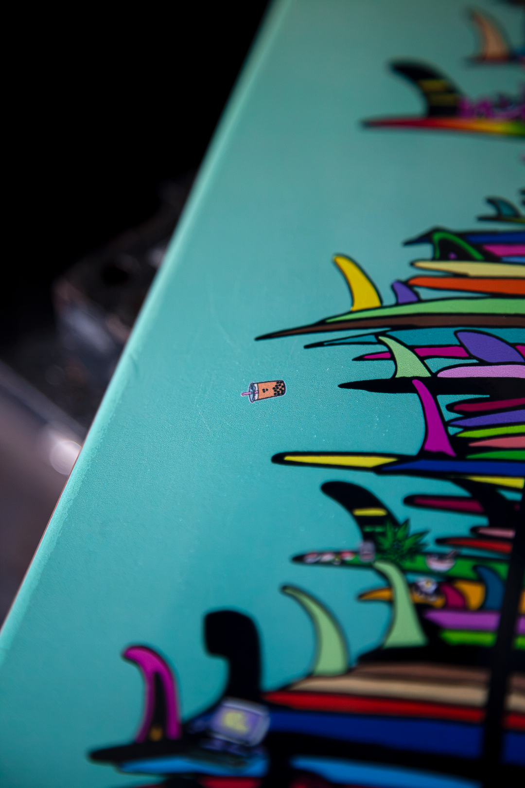 IN4MATION X KARUMA SURF STACK SKATEBOARD DECK