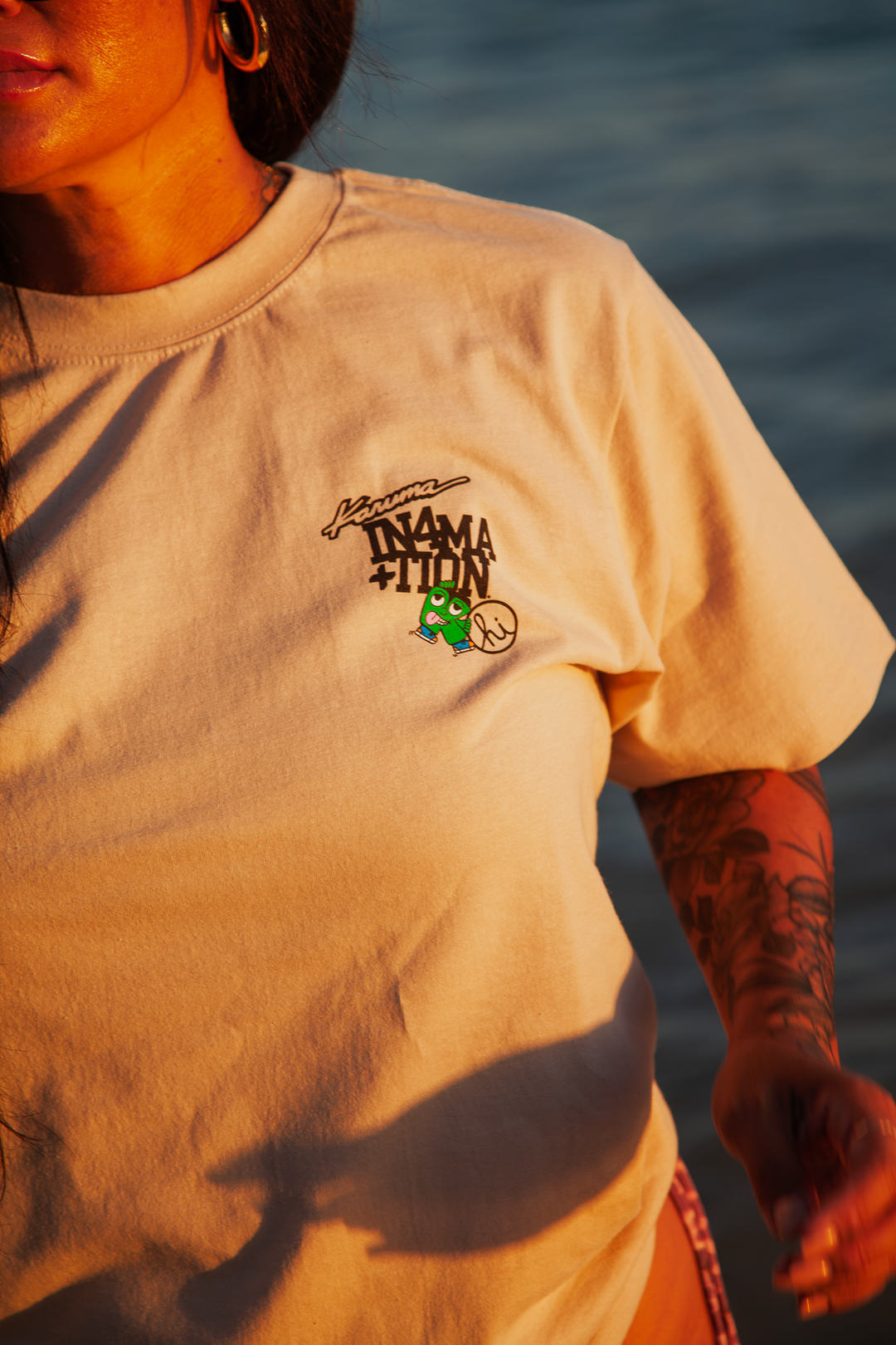 KARUMA X IN4MATION SURF STACK TEE