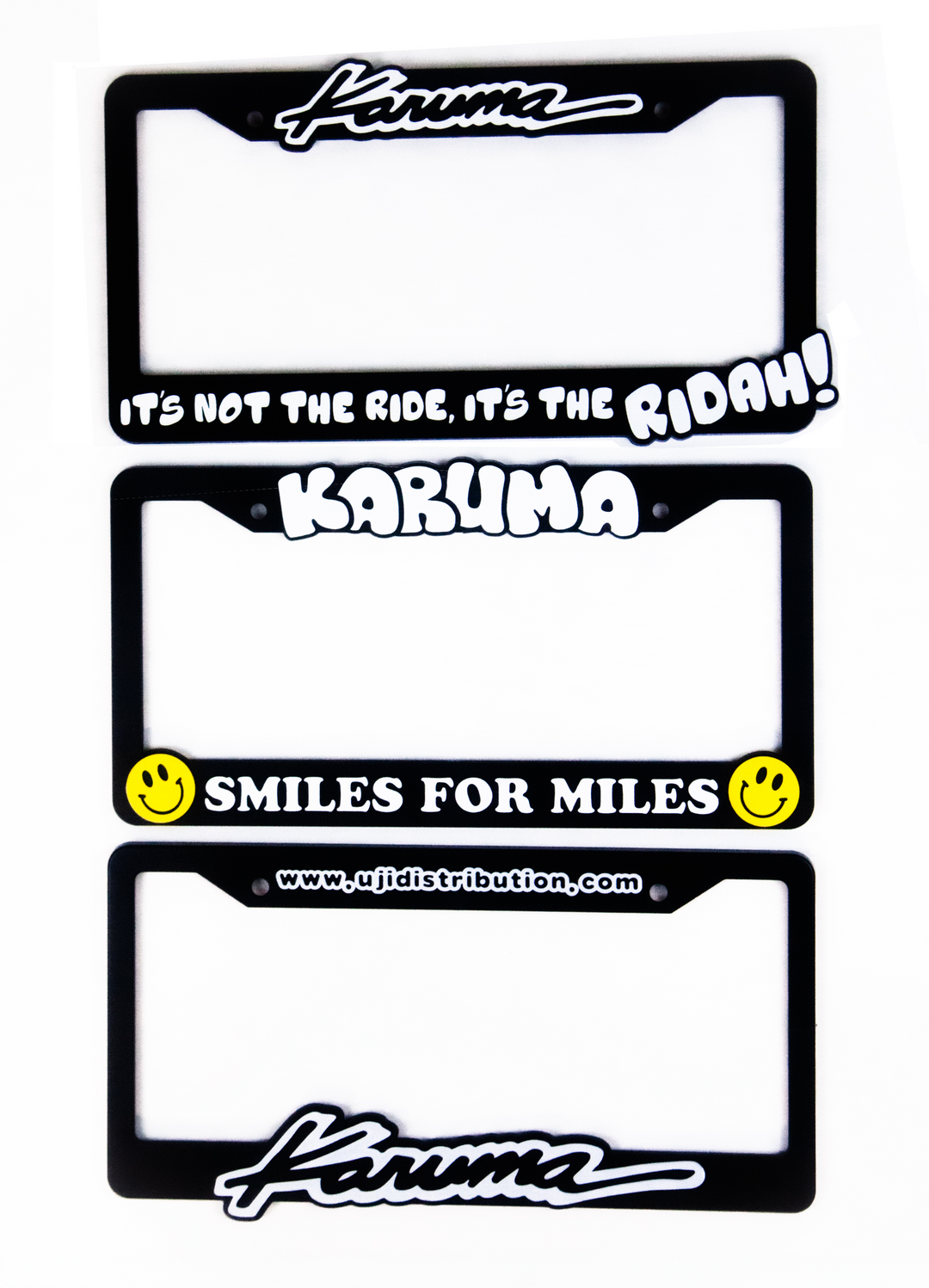 LICENSE PLATE FRAMES