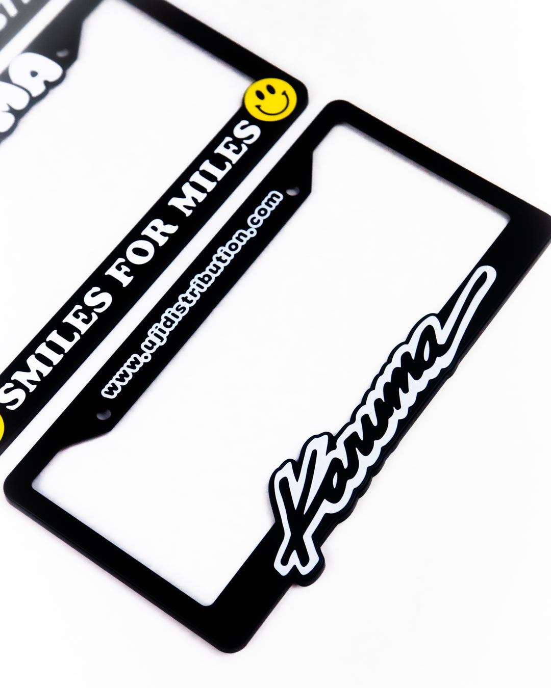 LICENSE PLATE FRAMES