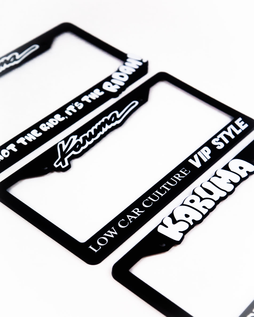 LICENSE PLATE FRAMES