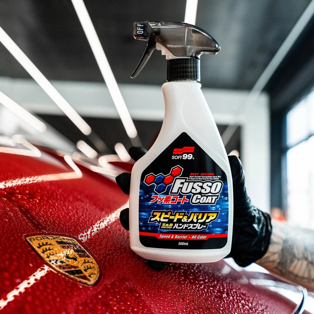 Fusso Coat Speed & Barrier Hand Spray All Color - Quick Detailer & 6-Month Hydrophobic Gloss Booster