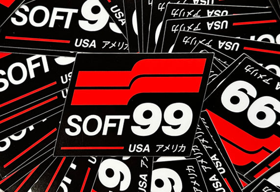 SOFT99 USA Sticker