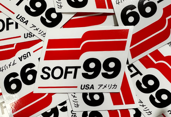 SOFT99 USA Sticker