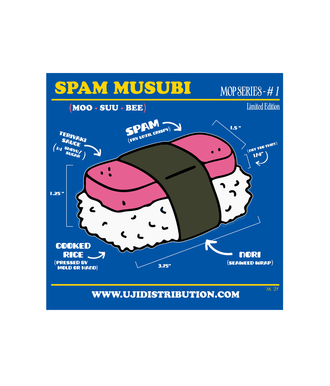 SPAM MUSUBI PIN